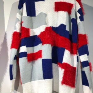 Custom Casual Jacquard Wool Crew Neck Long Sleeve Pullover High-quality Winter Knitwear Men Sweater